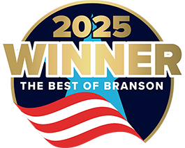 Best of Branson 2025 Gold Winner Logo