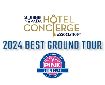 Southern Nevada Hotel Concierge Association 2024 Best Ground Tour Pink Jeep Tours Logo